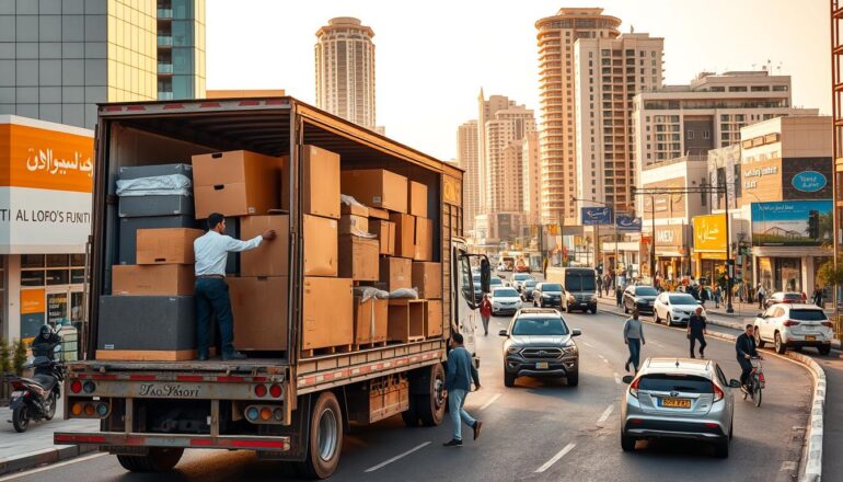 نقل عفش من جدة إلى الطائف