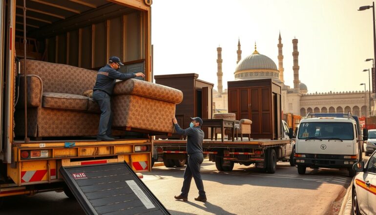 نقل عفش من مكة إلى جدة