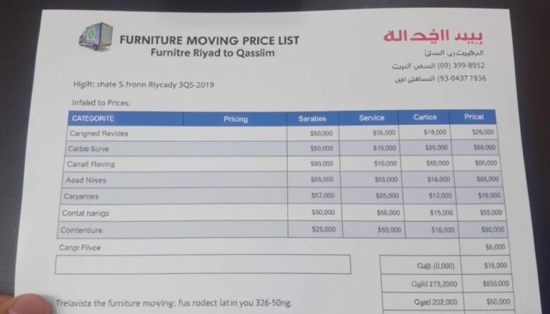 أسعار تنافسية لنقل عفش من الرياض إلى القصيم