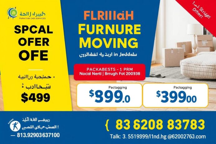 عروض وخصومات على خدمات نقل عفش في جدة