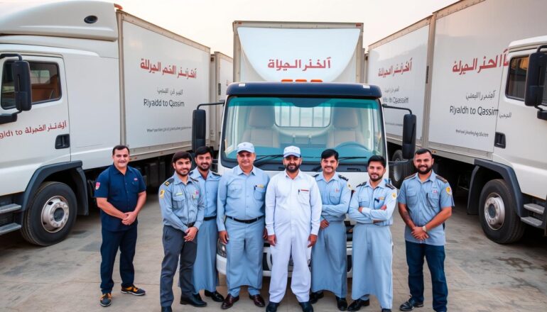 فريق محترف لنقل عفش من الرياض إلى القصيم