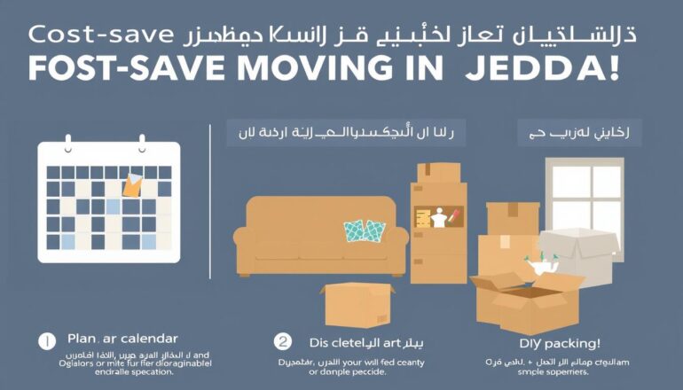 نصائح لتوفير تكاليف نقل الأثاث في جدة
