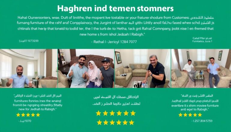 آراء العملاء في خدمات نقل العفش من جدة إلى رابغ