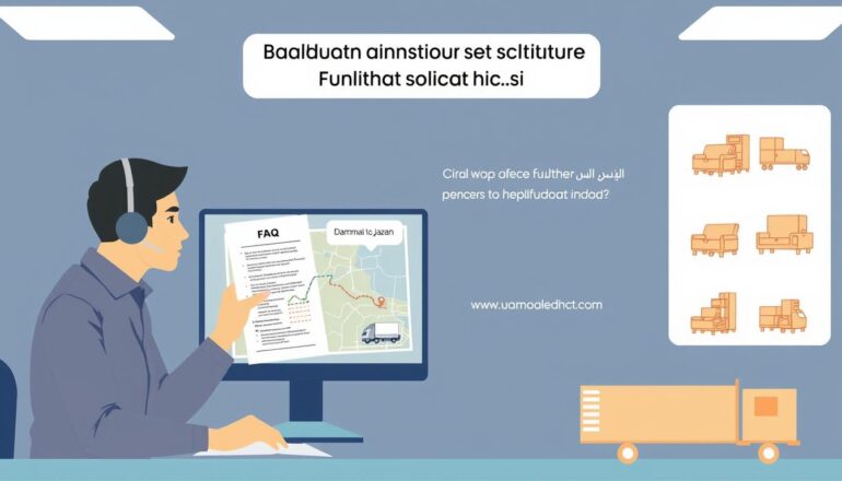 أسئلة شائعة حول نقل العفش من الدمام إلى جازان