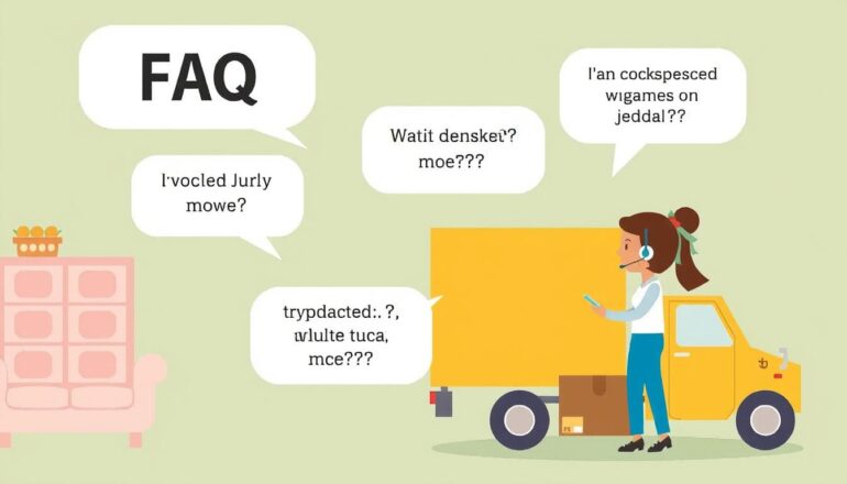 أسئلة شائعة عن نقل الأثاث من جدة إلى صبيا