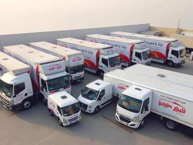 أسطول نقل العفش من جدة إلى بدر