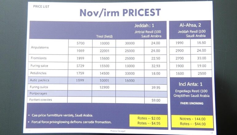 أسعار نقل العفش من جدة إلى الأحساء