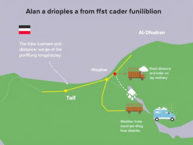 تحديات نقل العفش من الطائف إلى الظهر