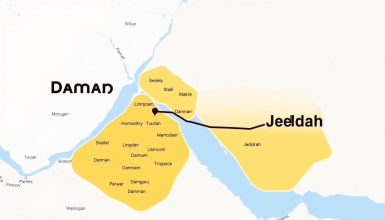 تغطية شاملة لخدمات نقل العفش من الدمام إلى جدة