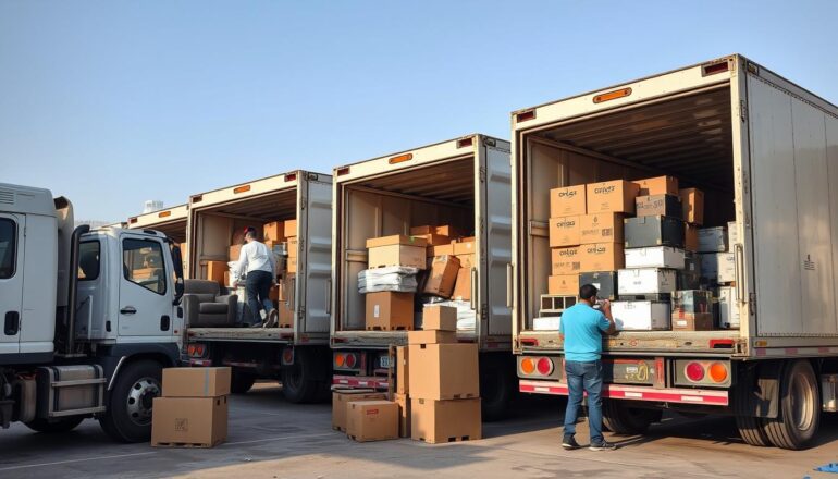 خدمات شحن العفش والبضائع من جدة إلى الطائف