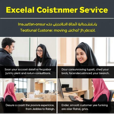 خدمة عملاء متميزة لنقل العفش من جدة إلى رابغ