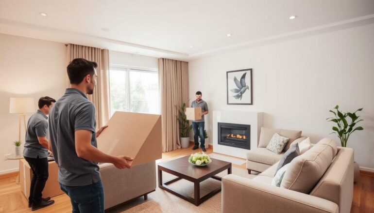 خدمة نقل أثاث احترافية من جدة إلى سكاكا