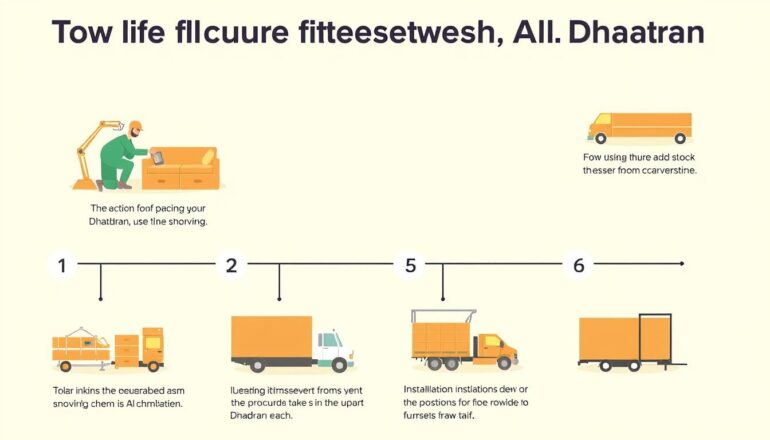 خطوات نقل العفش من الطائف إلى الظهر