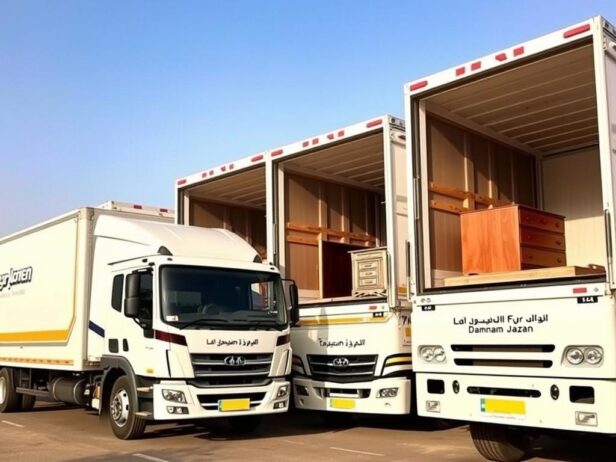 سيارات نقل عفش من الدمام إلى جازان مجهزة ومؤمنة