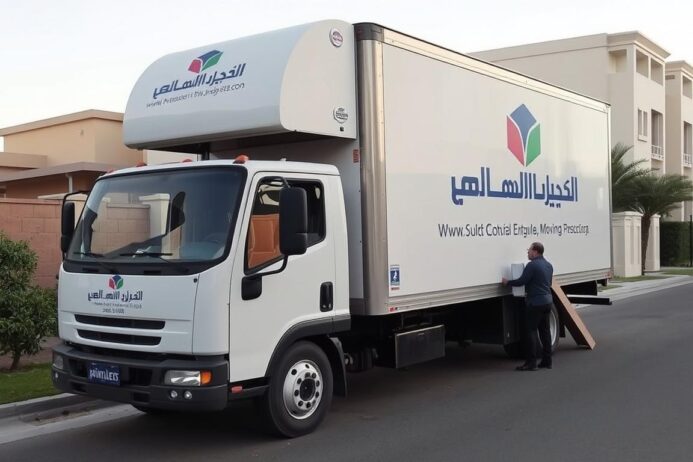 سيارة نقل عفش داخل أحياء جدة المختلفة
