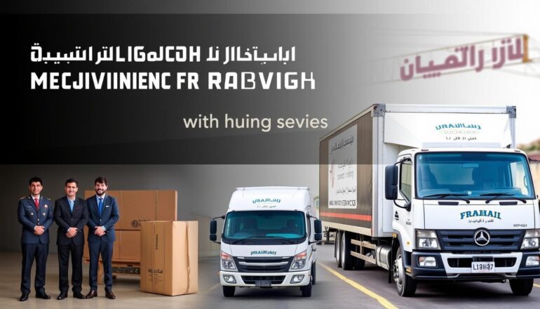 شركة رحال لنقل العفش من جدة إلى رابغ