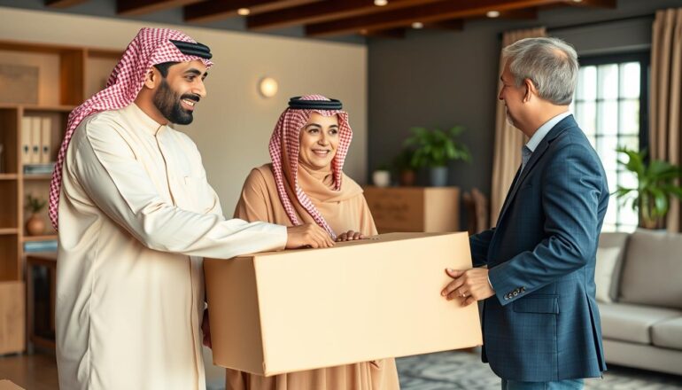 عملاء راضون عن خدمة نقل الأثاث من جدة إلى أبها