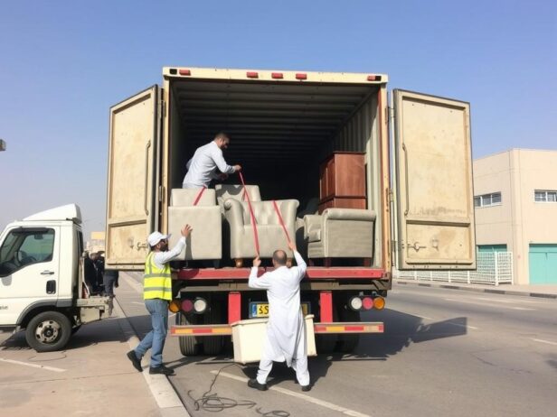 عملية نقل أثاث من جدة إلى الليث