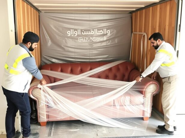 عملية نقل أثاث منزلي من جدة إلى رابغ