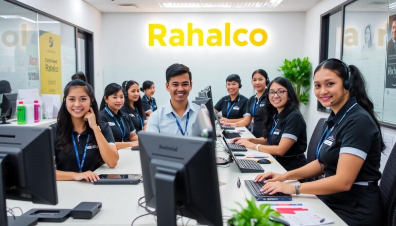 فريق خدمة العملاء في شركة نقل عفش جدة رحّالكو