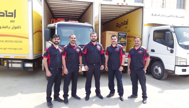 فريق شركة رحال المحترف لنقل العفش في جدة