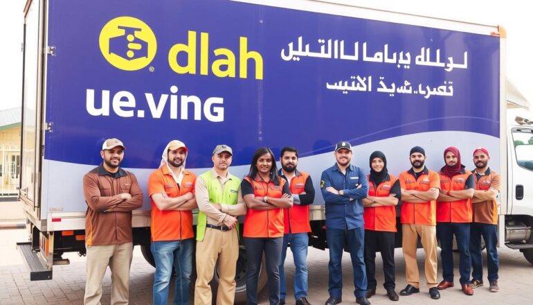 فريق عمل محترف من شركات نقل العفش في جدة