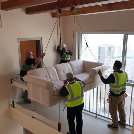 فريق متخصص في رفع أثاث الشقق في جدة