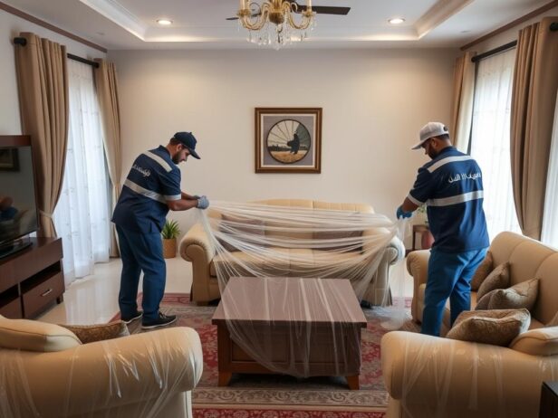 فريق متخصص في نقل أثاث المنازل من جدة إلى ينبع