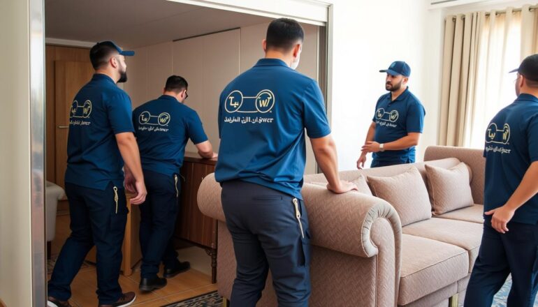 فريق محترف لنقل العفش من الطائف إلى المويه