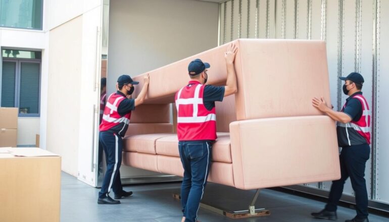 فريق محترف يقوم بنقل العفش من جدة إلى المندق