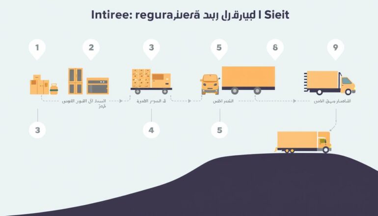 مراحل نقل العفش من الطائف إلى صفوى بشكل منظم