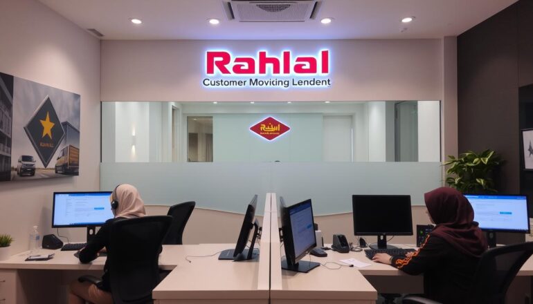 مركز خدمة عملاء شركة رحال لنقل العفش في جدة