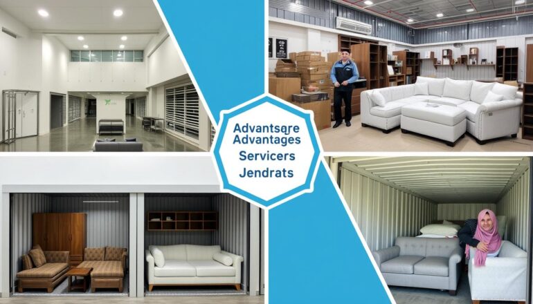 مميزات خدمات تخزين العفش جدة لدينا