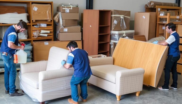 نصائح لتحضير الأثاث قبل تخزين العفش جدة