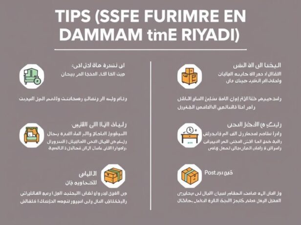 نصائح لنقل العفش من الدمام إلى الرياض بأمان