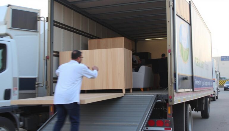 نقل أثاث سريع من جدة إلى الخرج بأسعار مناسبة