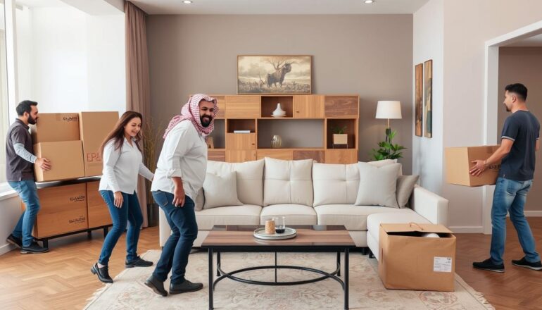 نقل أثاث من جدة إلى الرس بكل احترافية