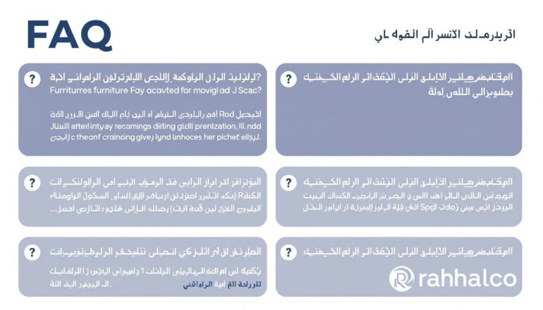أسئلة شائعة حول نقل عفش منازل وشقق في جدة