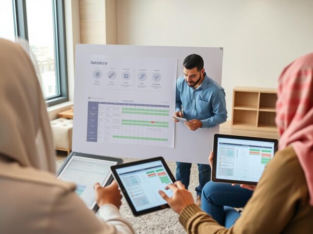 تخطيط وجدولة عملية نقل العفش تخطيط وجدولة عملية نقل العفش