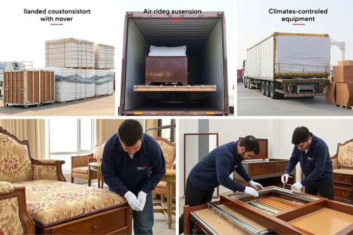 تقنيات متخصصة لتغليف ونقل العفش الفاخر في جدة