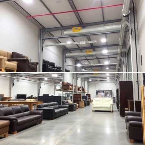 خدمة التخزين الآمن للعفش من شركة رحالكو في جدة