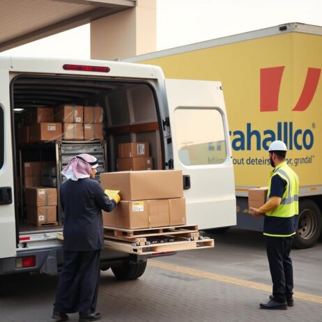 خدمة نقل البضائع التجارية السريعة في جدة