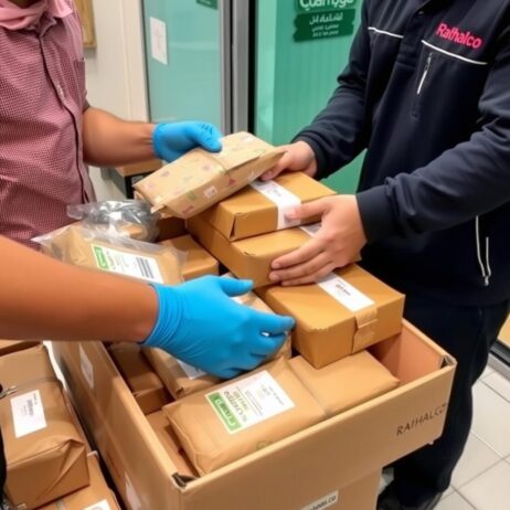 خدمة نقل سريعة للطرود والشحنات الصغيرة في جدة