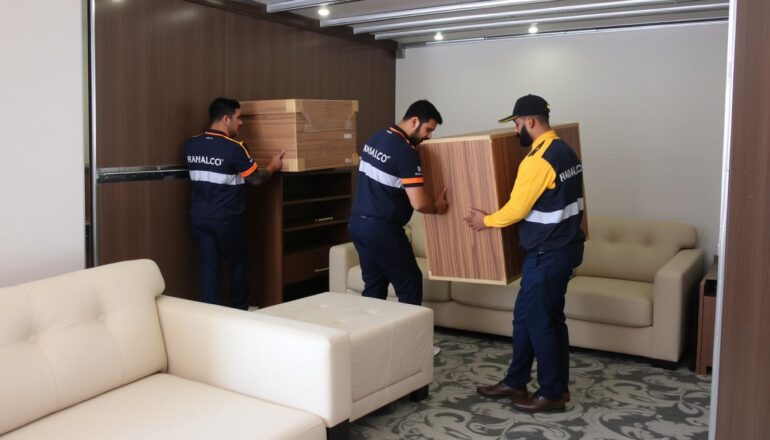 شركة رحالكو لنقل العفش بجدة - فريق عمل محترف