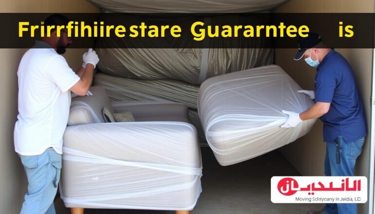ضمان سلامة الأثاث من شركة نقل أثاث بجدة