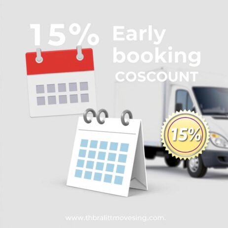 عرض خصم 15% على الحجز المبكر لخدمات نقل العفش