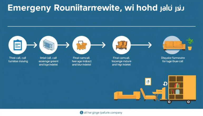 عملية نقل العفش الفورية من رحالكو