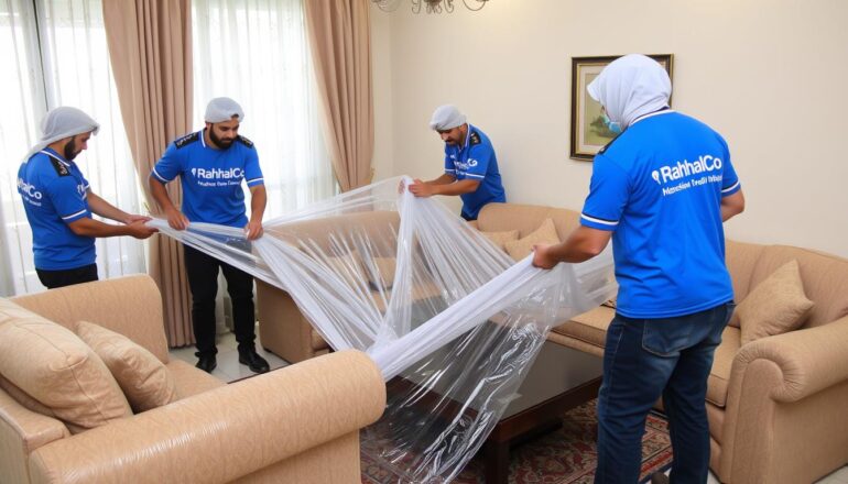 فريق رحالكو المتخصص في نقل العفش بجدة بدون خدوش