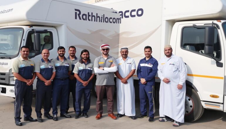 فريق رحالكو المحترف لنقل الأثاث في جدة