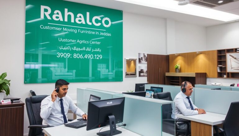 مركز خدمة عملاء شركة رحالكو لنقل الأثاث في جدة